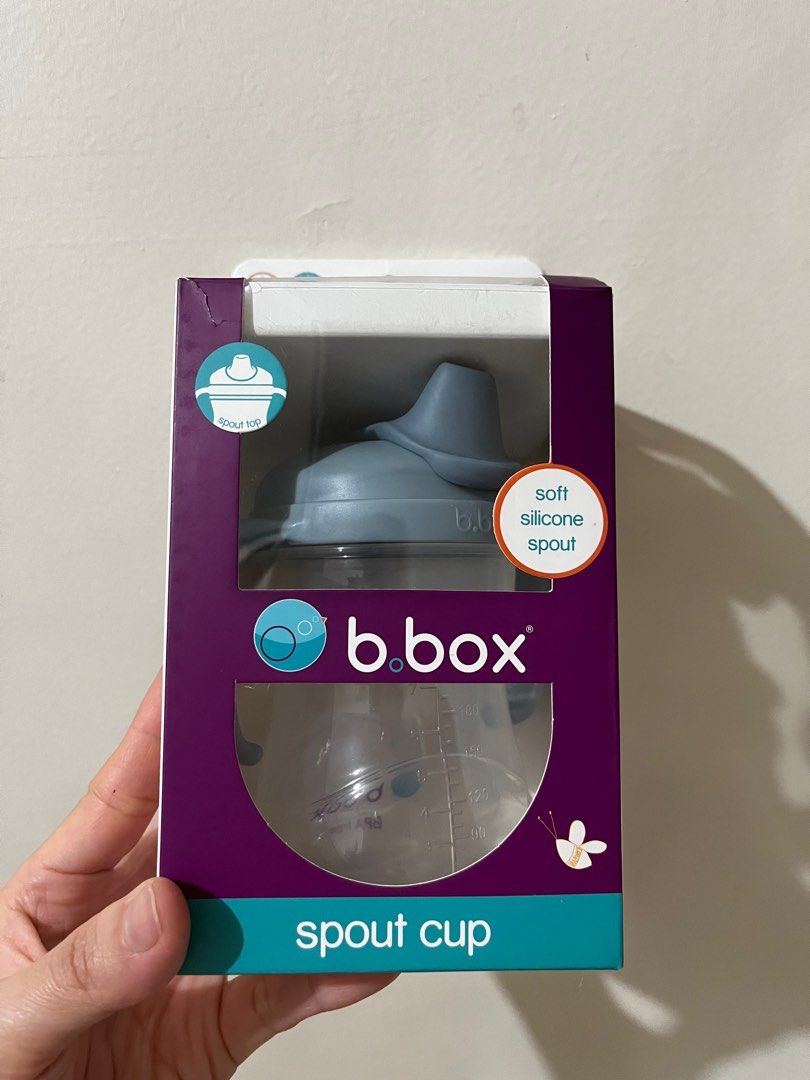 bbox Sippy Spout Cup 240ml (Category: Weaning & Toddler Feeding) located in Quezon City. Submitted by theretailtherapist (Listing ID 1376318142, Image 1). Description: Brand New. Opened but not used. Bought this one as extra, since my toddler started drinking in glasses, he prefers tumbler over sippy cup. So we won't be using this one anymore..