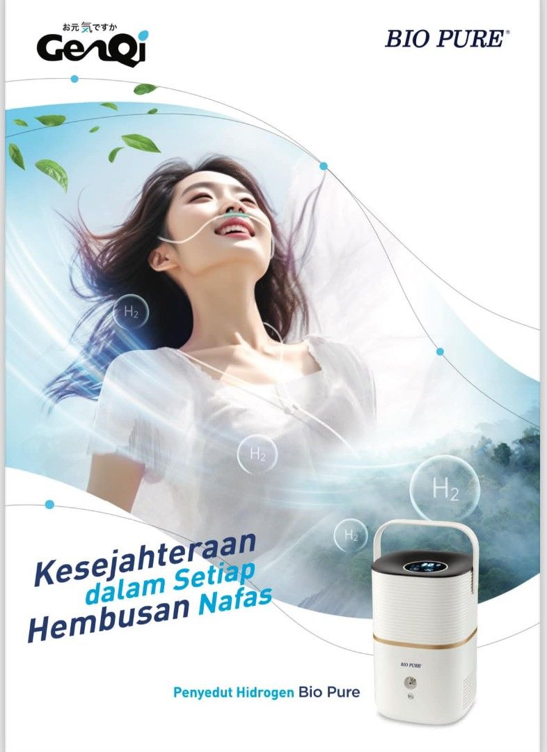 Bio Pure Inhaler Hydrogen, Health & Nutrition, Medical Supplies & Tools ...