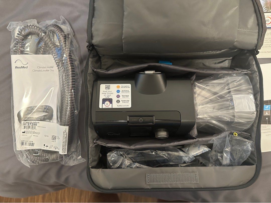 (BNEW SEALED) Resmed Airsense 10 Auto-CPAP (Category: Medical Supplies & Tools) located in Manila. Submitted by openboxllc (Listing ID 1341992529, Image 1). Description: Resmed Airsense 10 Brandnew, Unused, Accessories still sealed Comes with: - Heated Tubing - Humidifier tank - Power supply adapter (autovolt) - Built-in filter - Travel case - Compliance Card 📍Marikina 🛻Lalamove, Grab, Meet-up within Marikina/QC .