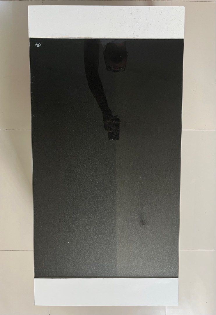 Coffee/Center Table (Category: Coffee & Tea Tableware) located in Mandaluyong City. Submitted by pepitomanaloto_777 (Listing ID 1376361662, Image 1). Description: Center/Coffee Table Used condition Top Glass Tinted ✅ No Cracks or damage sa main glass ✅ With open storage at the bottom ✅ Honest issue some discoloration (Pekas) on some parts. Not noticeable naman and doesnt affect the quality of the table. U can repaint it if you want. But the table