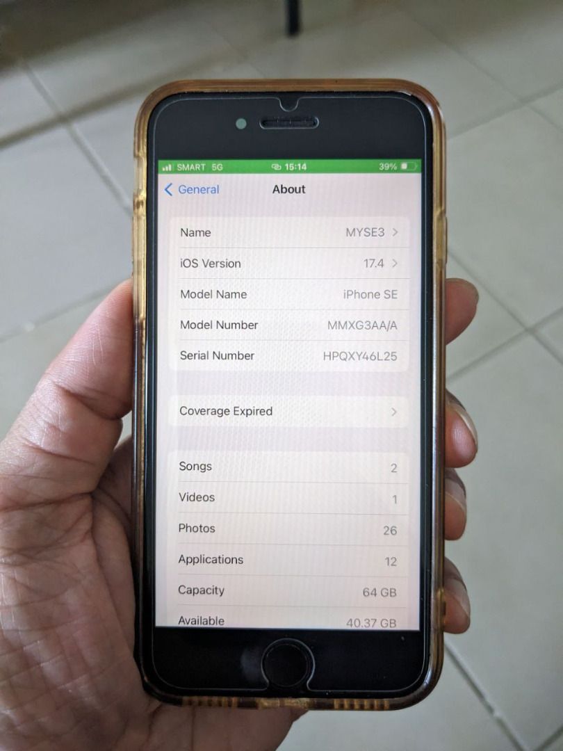Cool iPhone SE 2022 (3rd gen) with free airtag (Category: iPhone SE Series) located in Makati City. Submitted by remiph (Listing ID 1376297414, Image 2). Description: I am an IT engineer leaving Manila soon and need to declutter many gadgets I had purchased. As a real nerd, you can these things were cared for and well maintained. All items can be checked and tested. I am located near Makati greenbelt and can move 5-6km around like Megamall/MOA/SM