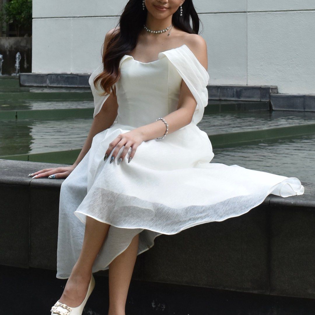 sachin and babi light blue dress Simple yet elegant convertible Filipiniana tea length dresses are now  available for rent at Damsel Makati! Perfect for your  oath-taking/graduation/Buwan ng wika activity! #filipiniana  #filipinianadress #modernfilipiniana #gownforrent #gownrentalph main image 0