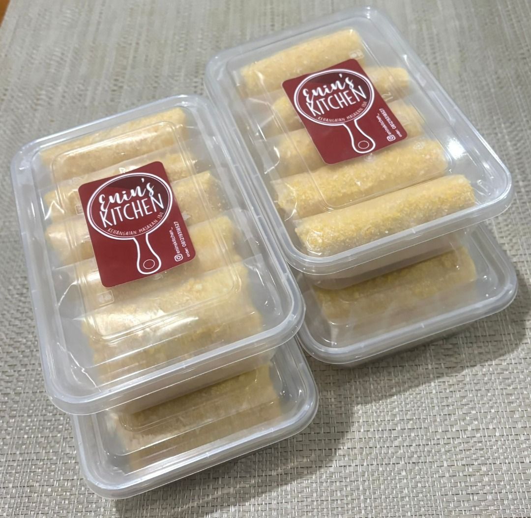 Frozen Risol Enin's Kitchen, Makanan & Minuman, Makanan Instan di Carousell