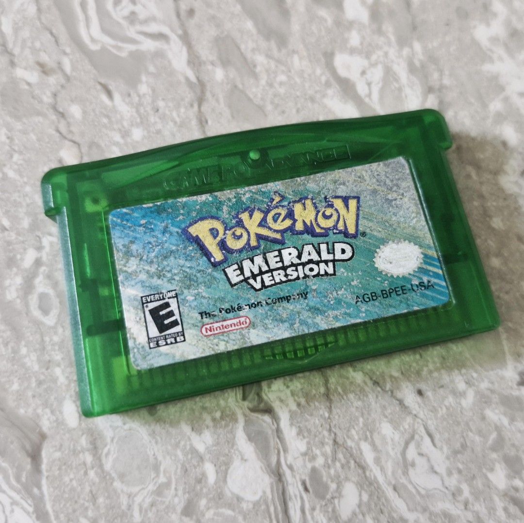 Game Boy Advance Games (Pokemon Emerald Megaman) nintendo gameboy gba cartridges62863060991619111