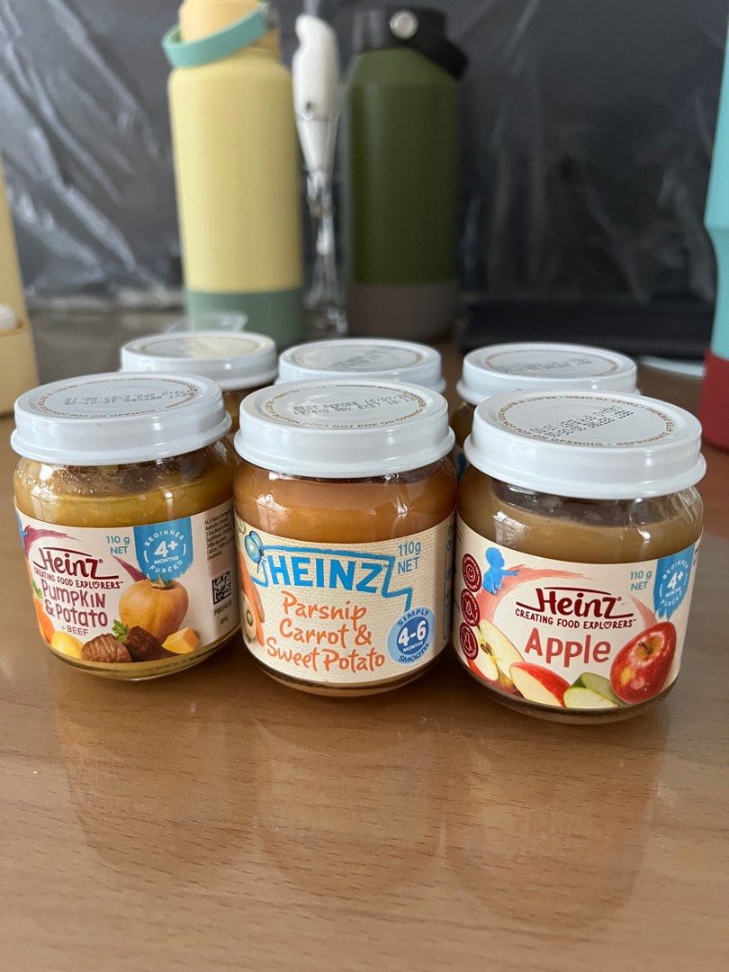 heinz baby food (6 jar)