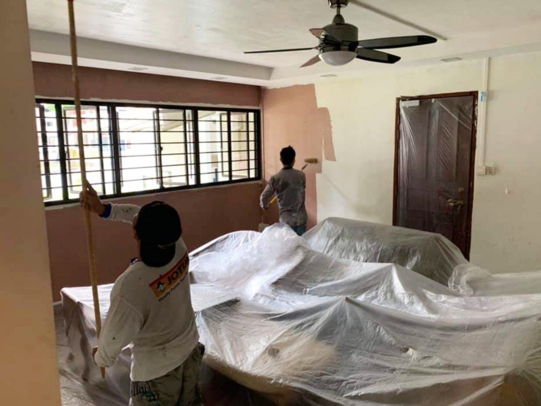 House painting service #3 room flat painting #4 room flat painting service #whole house ceiling painting #Bedroom painting #livingroom painting.62853067574914111
