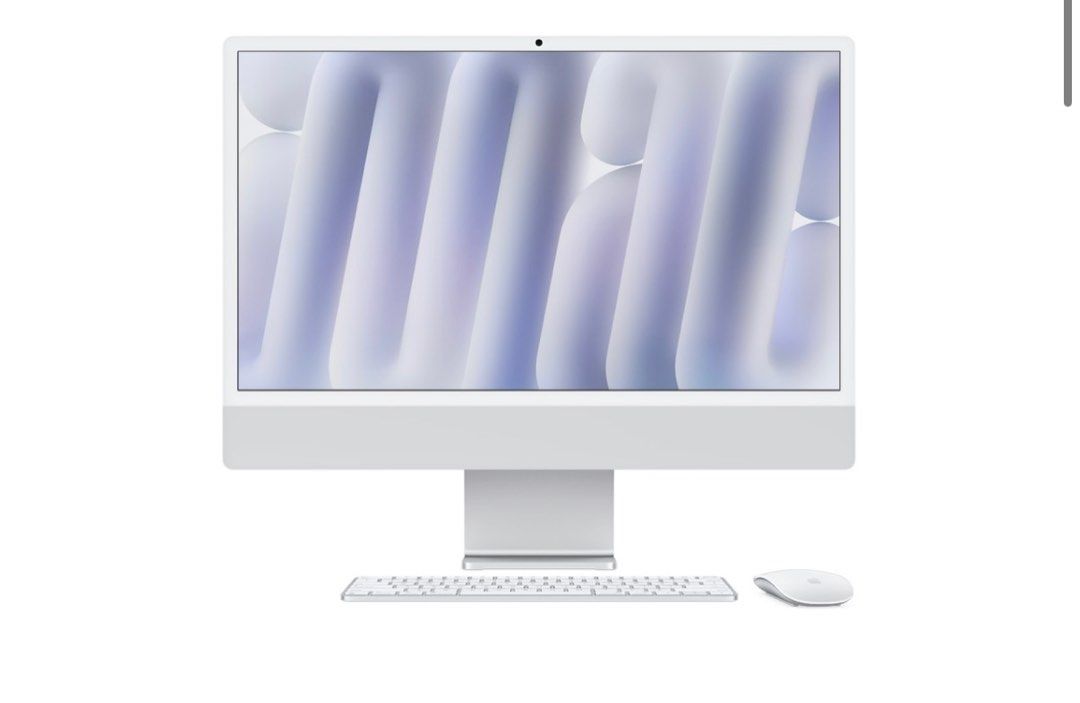 2025 iMac M4 10-core 24GB 512GB storage silver62863060631171118