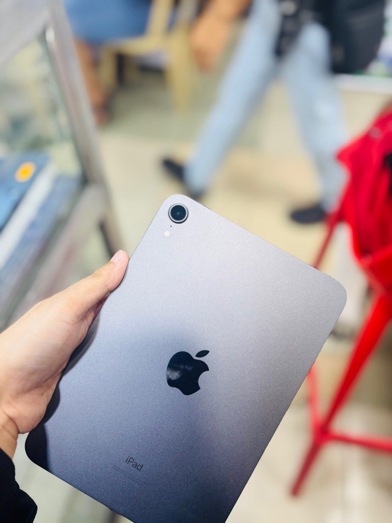 Ipad MINI 6 64GB wifi only no issues (Category: iPad) located in San Juan City. Submitted by najihahtelecomshop2018 (Listing ID 1376220440, Image 3). Description: Legit Store | Original unit FOR SALE | TRADE / SWAP ▫️INSTALLMENT thru: 🔸Credit Card (straight / installment) 🔸Ggives / Gcredit + 6% interest 🔸Spay Later + 6% interest (RFS: Buy and Sell any kinds of Gadgets) Description: Ipad MINI 6 64GB Wifi only NTC APPROVED Openline ( Any sim wil