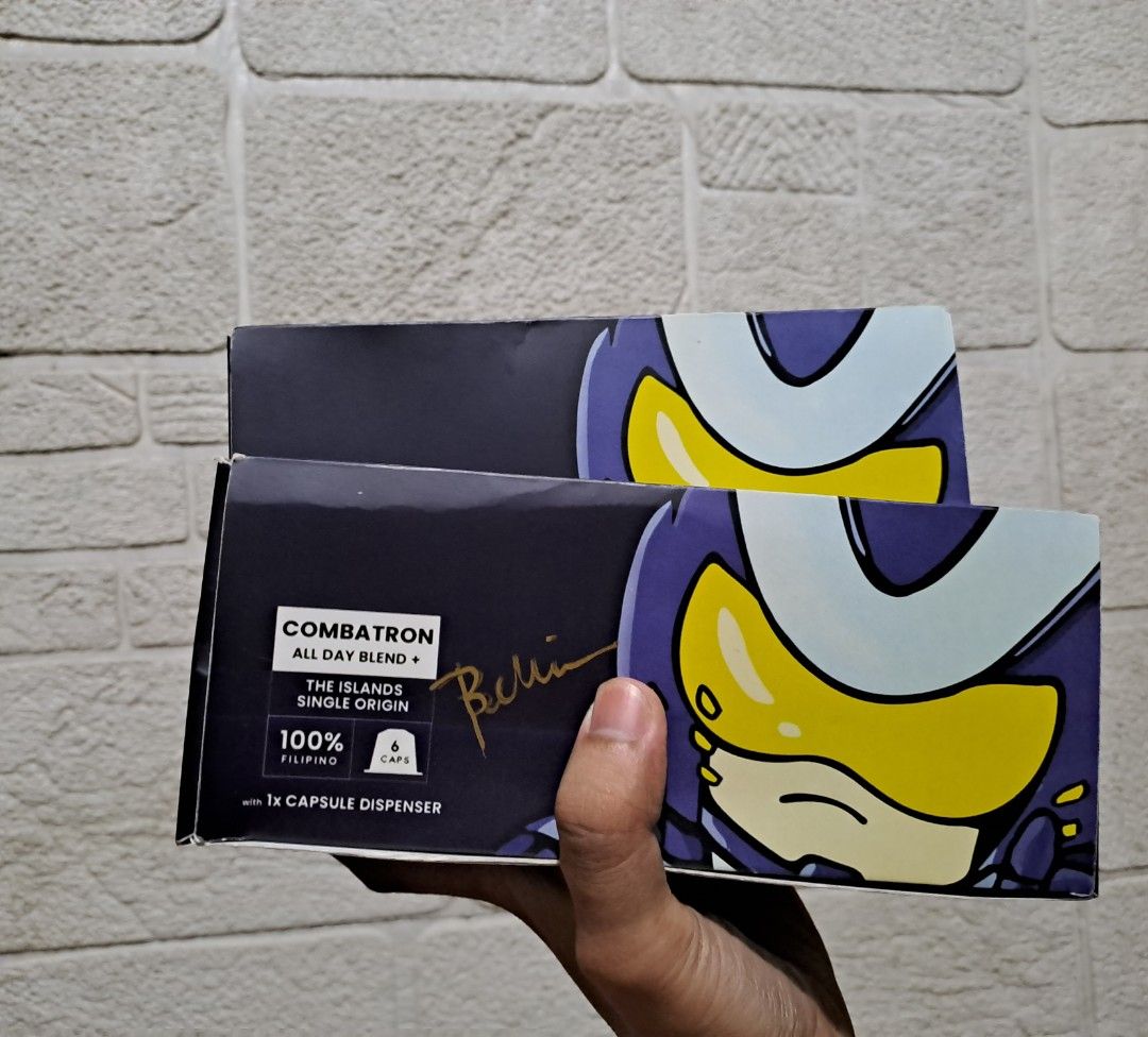 Isla Kapsule x Combatron (Category: Other Food & Drinks) located in Manila. Submitted by alben_stuff (Listing ID 1376354504, Image 1). Description: nego.