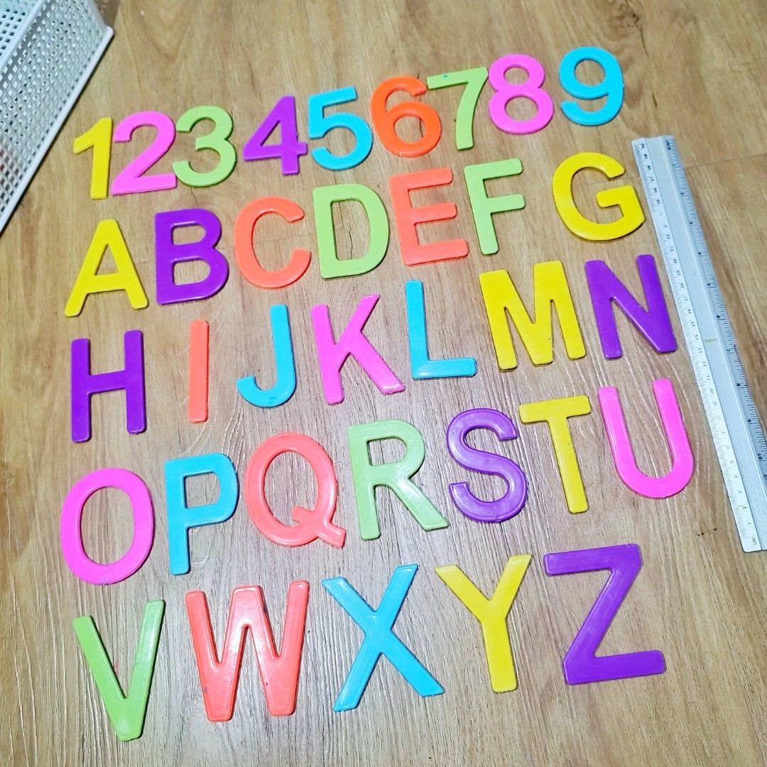 Kids Learning Set Alphabet, Numbers and Stacking Cups (Category: Infant Playtime) located in Pasig City. Submitted by kimpr (Listing ID 1376266379, Image 2). Description: Basic Learning Set (Sold as SET) Inclusive of Colorful Stacking Cups (with numbers), Number and Alphabet Figures Helps improve baby's hand and eye coordination Identification of numbers, letters and colors These items are PRE LOVED and may have minor signs of usage, so kindly ma