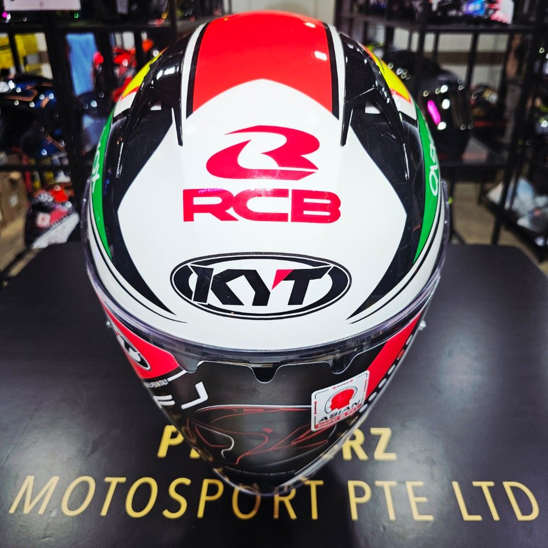 KYT NFJ KASMA DANIAL HELMET (Category: Motorcycle Apparel) located in Singapore. Submitted by playberzmotosport (Listing ID 1376302043, Image 3). Description: KYT NFJ KASMA DANIAL HELMET..🔥🔥!! -RETAIL PRICE @$185 -PROMO @$165.. 🔥!! -TRADE IN PROMO @$145..🔥🔥!! (TRADE IN ANY USED OLD HELMET AT ANY CONDITION..😊👍!!) *VIEWING OR TRYING OF SIZES AT OUR SHOWROOM : PLAYBERZ MOTOSPORT -ADD: TOH GUAN CENTRE #06-11 (S608609) -TIME: OPEN DAILY.. 🤗💖!