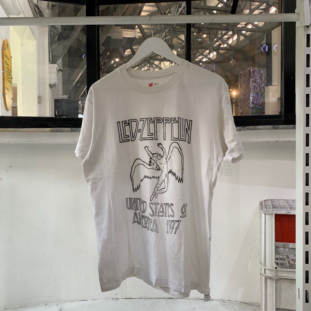 Kaos Band Led Zeppelin Vintage T Shirts LED ZEPPELIN TSHIRT KAOS