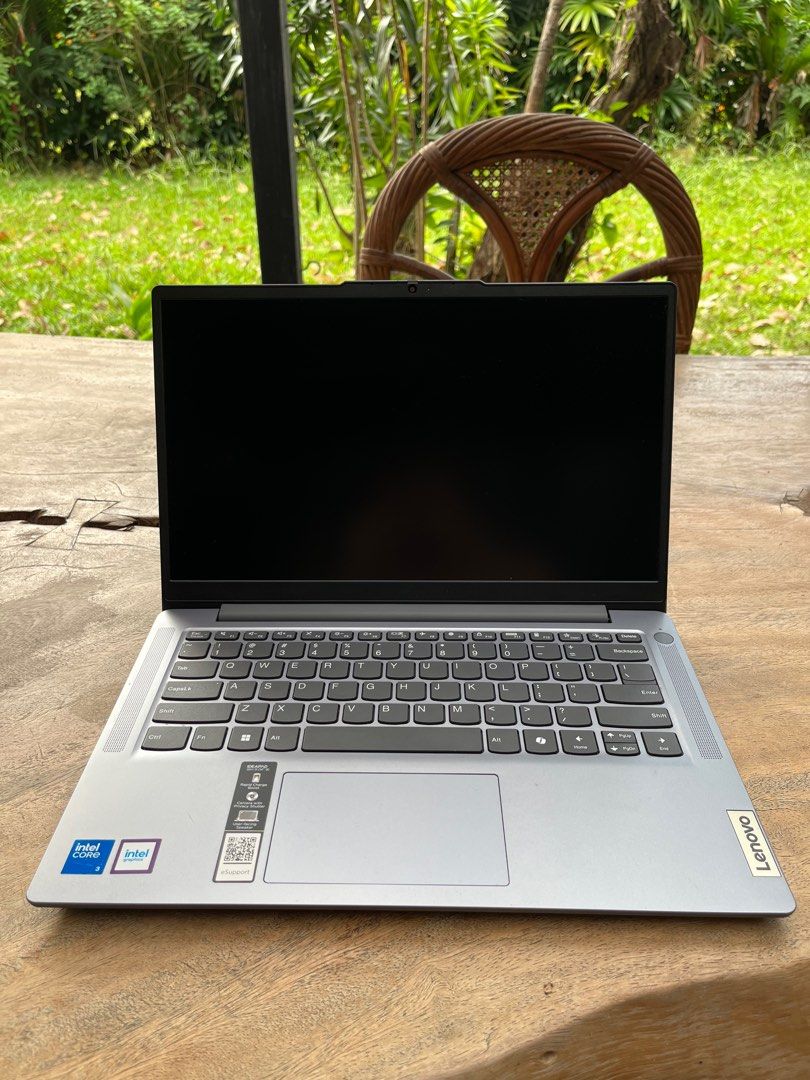 Lenovo Ideapad Slim 3 Intel Core 3 14” (Category: Laptops & Notebooks) located in Singapore. Submitted by arminxy (Listing ID 1376250077, Image 3). Description: *ALMOST LIKE NEW* Bought in 2024 at Challenger for $900. Selling due to office closure. Perfect working condition. Didn’t take a picture of the laptop lid as I don’t see any scratches on it. .