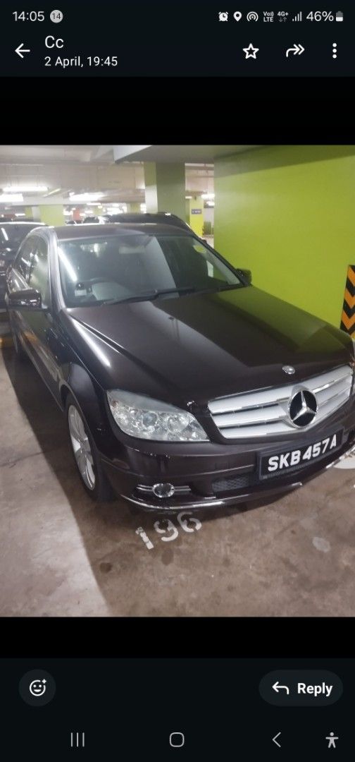 Mercedes-Benz C-Class Saloon C180 AMG Line (A)62872683986947113