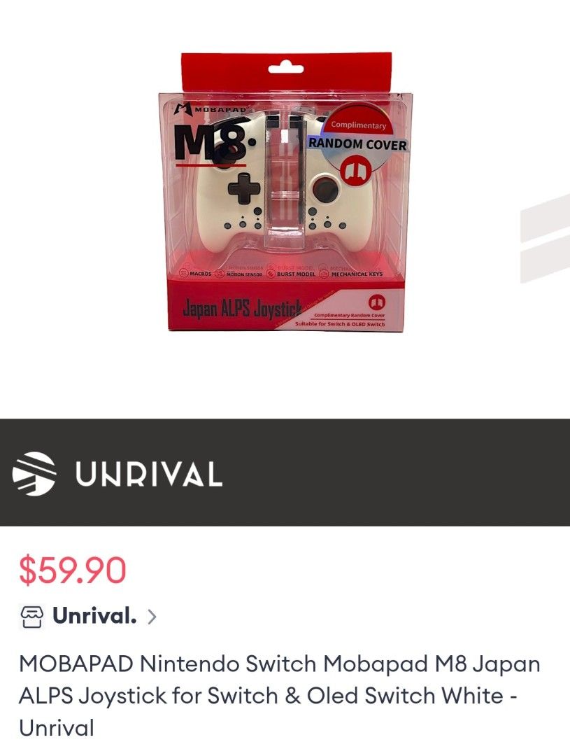MOBAPAD M8 Nintendo Switch Controller62863085719553111