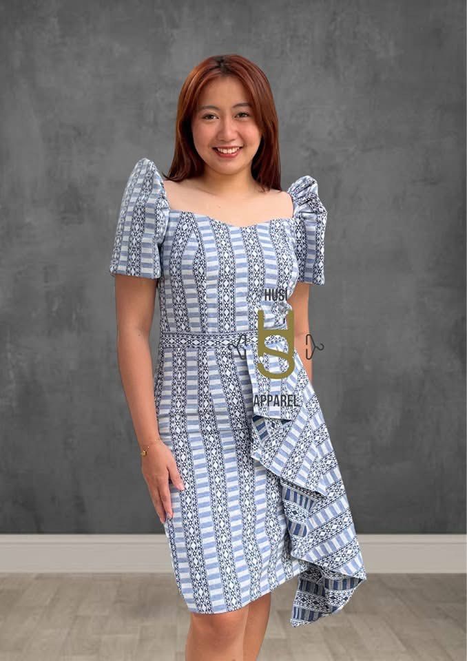 Modern Filipiana Outfit (Category: Dresses) located in Batangas. Submitted by ellepicks (Listing ID 1376398092, Image 1). Description: Used once lang. Up to 30 inches waist.