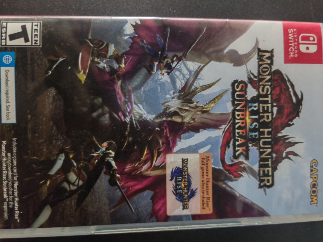 Monster Hunter Rise Sunbreak Nintendo Switch628630613593631120