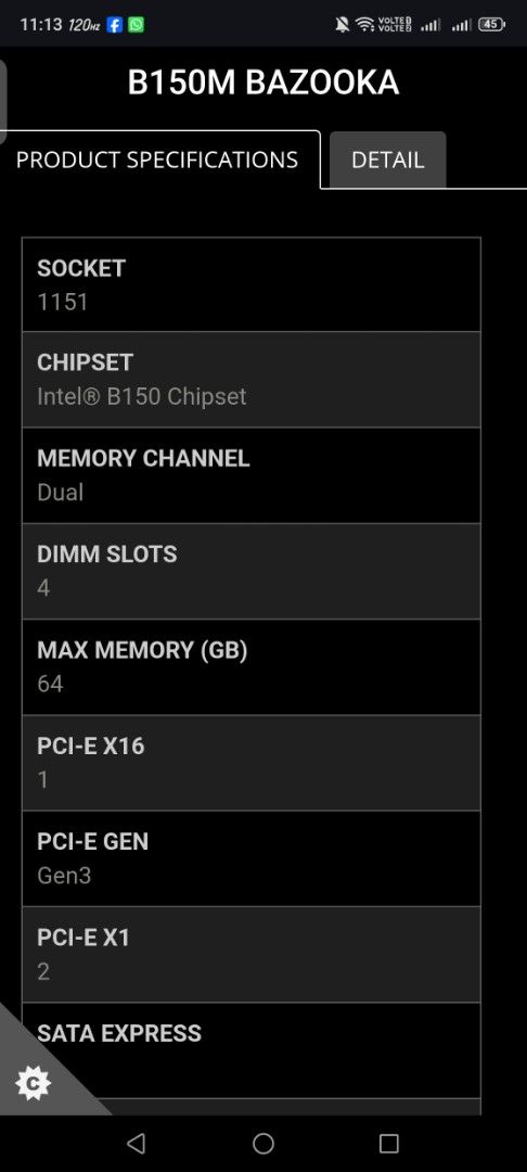 MSI B150M Bazooka 主板/I5 560062853055573634113
