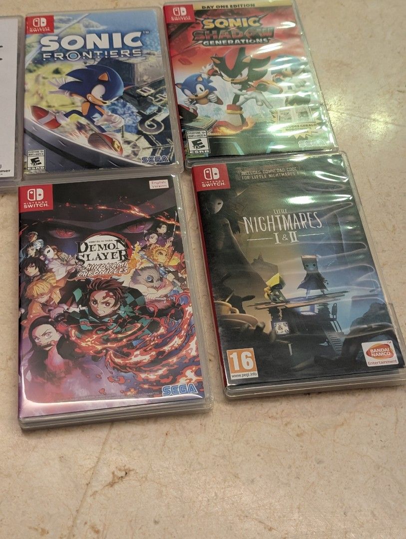 Nintendo Switch Games omori bo path of the teal lotus sonic frontiers shadow generations demon slayer  nightmares Ii 262863061064835113