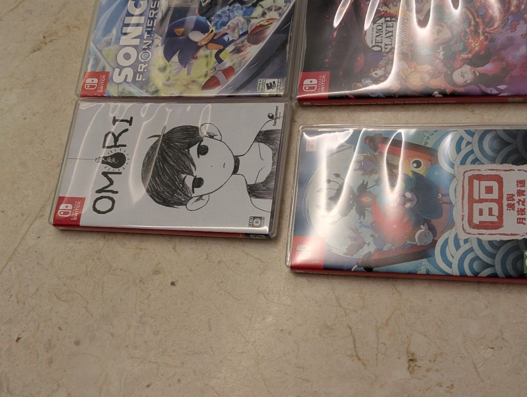 Nintendo Switch Games omori bo path of the teal lotus sonic frontiers shadow generations demon slayer  nightmares Ii 262863061064835114
