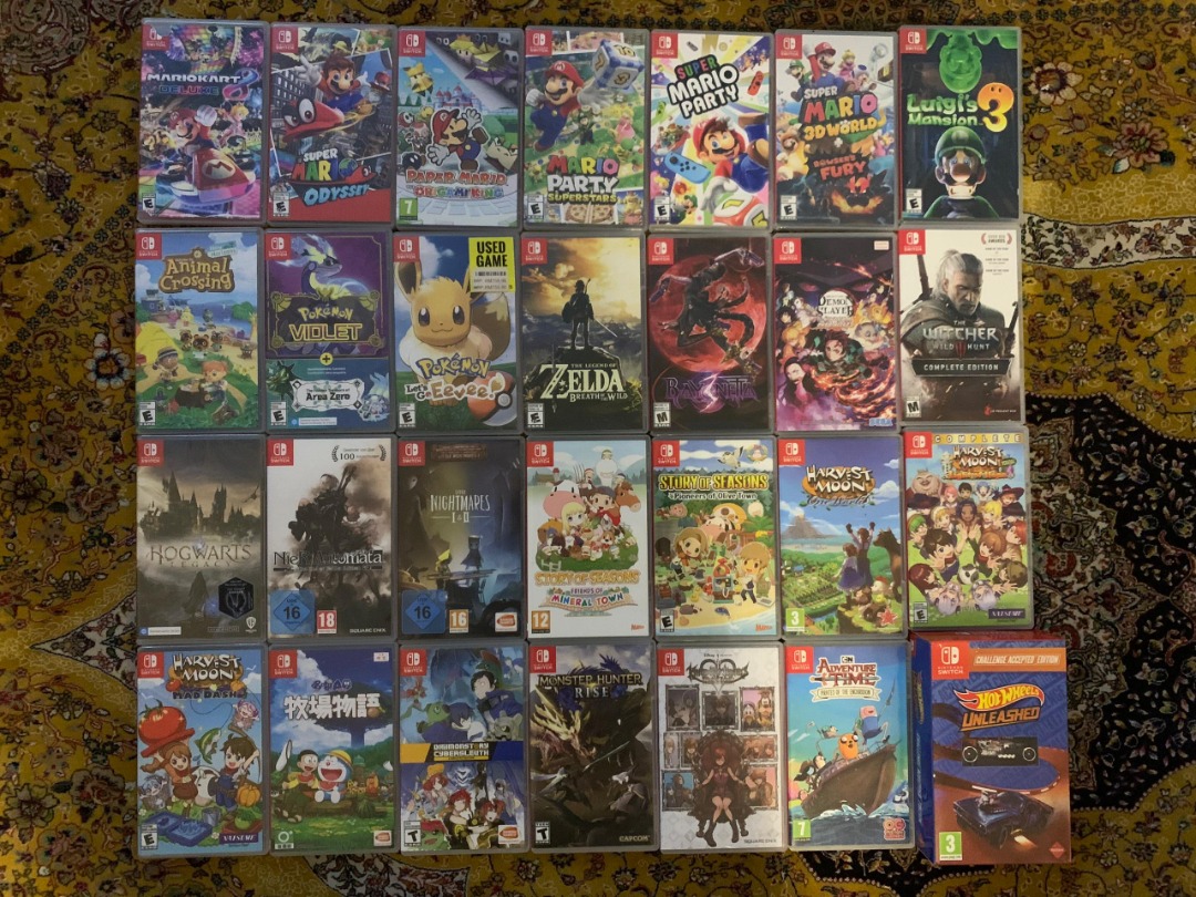 Nintendo Switch Games Used (Read Description), Video Gaming, Video ...