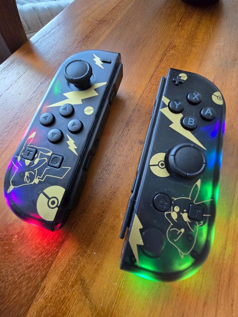 Nintendo switch Joycon pikachu rgb62863110924802111
