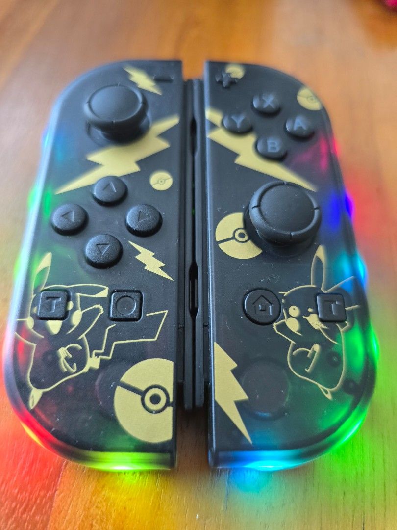Nintendo switch Joycon pikachu rgb62863110924802118