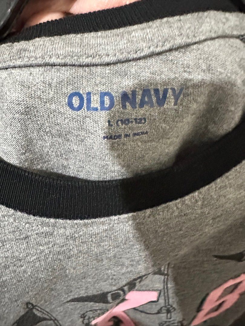 Old Navy Gray Shirt (Category: Babies & Kids Fashion) located in Paranaque City. Submitted by decluttermatters (Listing ID 1376412070, Image 3). Description: From 🇺🇸 Worn very few times Size is 10-12 ✅ For used items, kindly manage your expectations. If you are meticulous with used clothings, I highly suggest you bid on new or excellent used condition items to save us both time and hassle. Thanks! ✅ Actual color may differ due to lighting and d