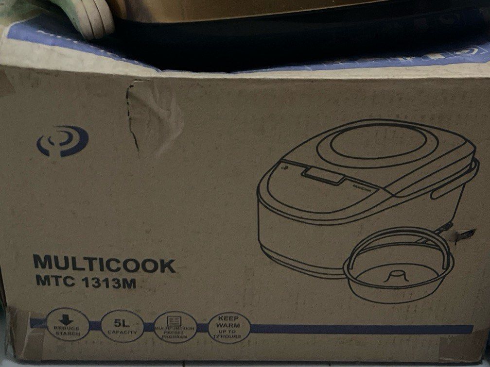 Optimum multicooker (Category: Cookware & Accessories) located in Manila. Submitted by gee0505 (Listing ID 1376290839, Image 2). Description: unused super ganda ng feedback Or swap sa coffee machine Worth 4-5K kahit used basta no isse.
