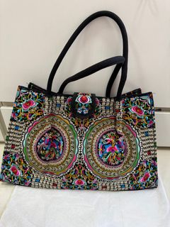 Oriental Handbag 超靚全新民族袋 (全手工)流蘇百貨64226447109377110