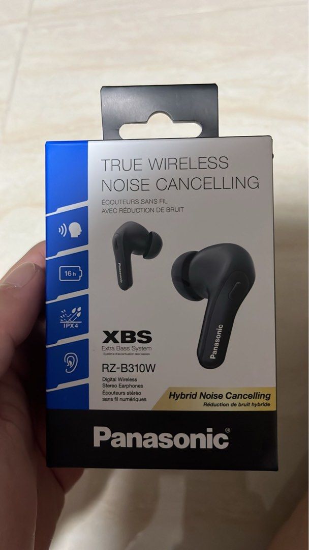 Panasonic Wireless Earbuds (Category: Headphones & Headsets) located in Singapore. Submitted by melodycharms (Listing ID 1376360217, Image 1). Description: Brand new in box.