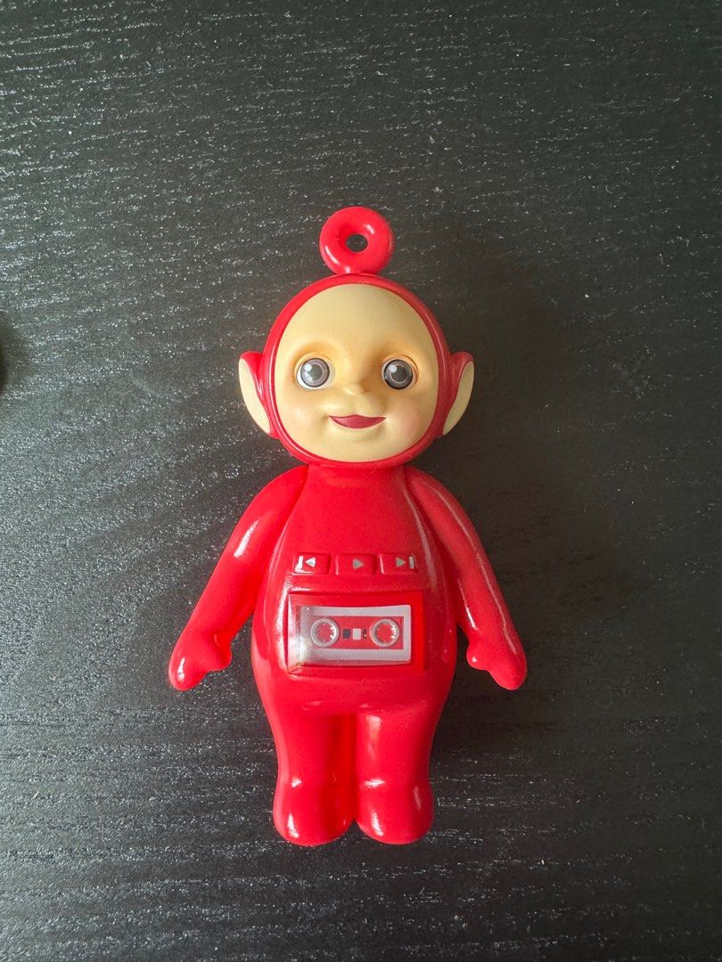 Pop Mart Teletubbies Po Figurines (Category: Toys & Games) located in Singapore. Submitted by soul.books (Listing ID 1376250270, Image 1). Description: -Condition is still brand new just that Po has no box. - Self collect will only be at my block, delivery is $4 Po : $12 .
