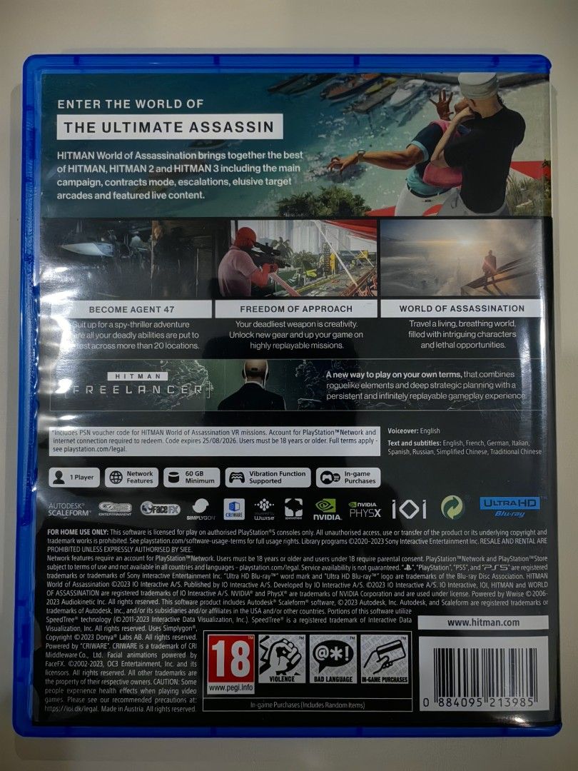 PS5 《刺客世界：暗杀》62863061008641111