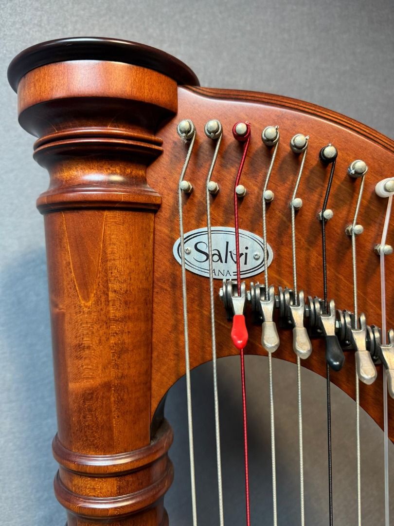 Salvi Ana Lever Harp 40 弦豎琴 （分類：樂器）位於 Hong Kong。 由 jubalmusichk 提交（商品編號 1376232438，圖片 2）。簡介： 牌子: Salvi 產地: Made in Italy 型號: Ana Serial No. : 33614 售價: $28000 免費送貨 (超過3級樓梯需要加附加費) 租價: $1000/月 租用超過6個月免運費 簡介: 意大利製造 40弦 (舊型號是38線) 沒有大撞及大問題, 每年都會安排豎琴師傅為我們的豎琴調整及更換消耗的零件，保證豎琴在最佳的狀態。 我們是Jubal Music，成立於2011年，有商業登記的註冊有限公司，提供專業的樂器教育、買賣、演奏等服務。 歡迎預約試琴，查詢，歡迎使用信用卡、八達通、支付寶及微信支付 免費送貨 (超過3級樓梯需要加附加費)。