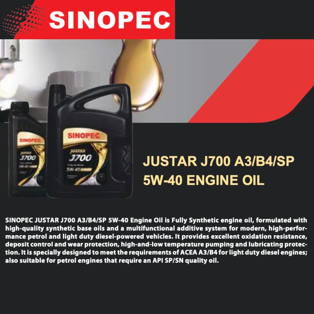 Sinopec Justar J700F Servicing Package Promotion , AUDI BMW MERCEDES HONDA SUBARU TOYOTA MITUBISHI DAIHATSU LEXUS PORSCHE AUDI VOLKSWAGEN SKODA SEAT (Category: Car Workshops & Services) located in Singapore. Submitted by next-genperformance (Listing ID 1376406151, Image 3). Description: 🚗🔧 𝗘𝗻𝗴𝗶𝗻𝗲 𝗢𝗶𝗹 𝗦𝗲𝗿𝘃𝗶𝗰𝗶𝗻𝗴 𝗣𝗮𝗰𝗸𝗮𝗴𝗲𝘀 𝗡𝗼𝘄 𝗔𝘃𝗮𝗶𝗹𝗮𝗯𝗹𝗲 𝗮𝘁 𝗡𝗚𝗣! 🔧🚗 (PRICE BEFORE GST) Keep your car running at peak performa