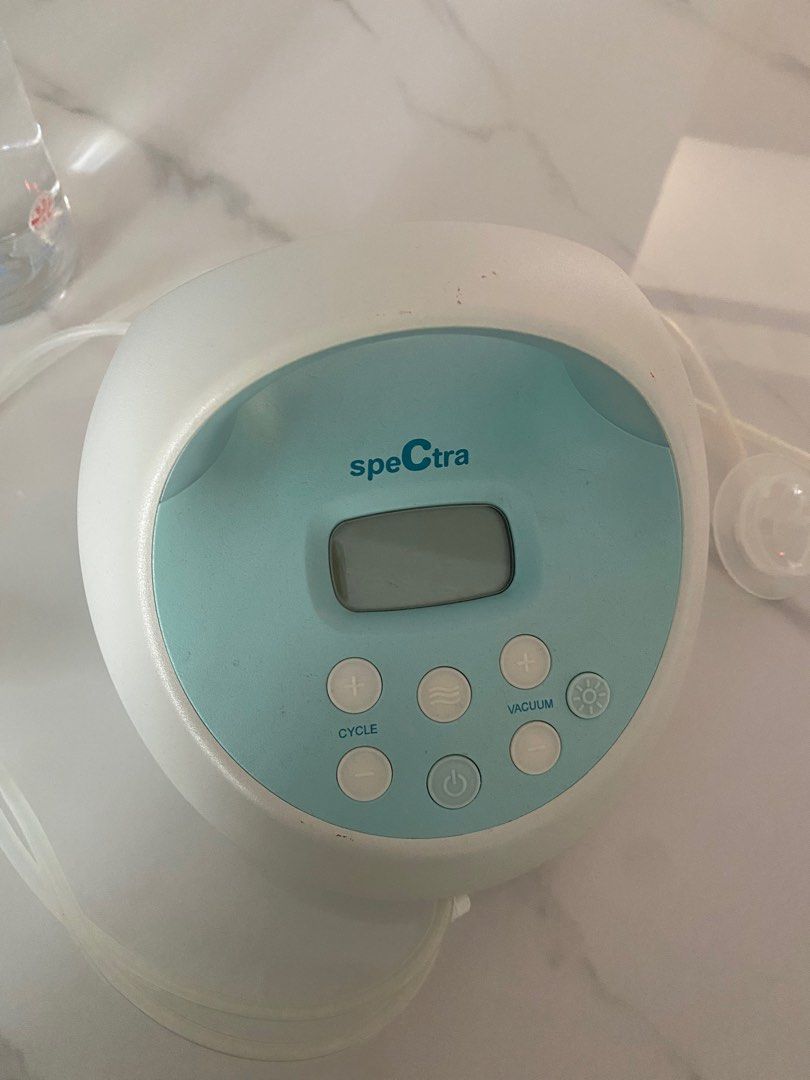 Spectra S1+ Electric Breast Pump (Category: Breastfeeding & Bottle Feeding) located in Singapore. Submitted by nutsandbolts (Listing ID 1376420318, Image 3). Description: Spectra S1+ Electric Breast Pump. Pump only without box. Made in Korea. Weight: 1.3kg. I have 3 sets, selling at $50 each See the photos for the details of the individual specs and the manufacturing month. In order of the photos appearance: [SOLD] First set is the one I use at h