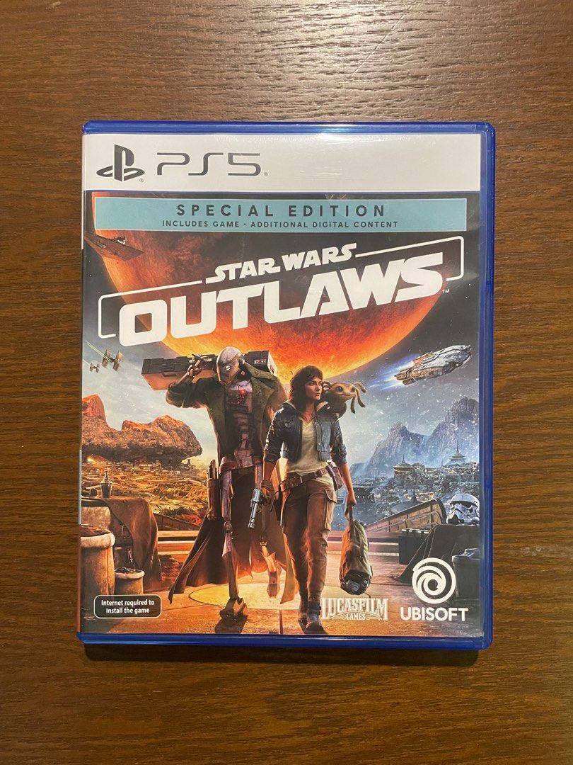 Star Wars Outlaws PS5 (Used, Used Code) (Category: PlayStation) located in San Fernando. Submitted by ddavid_ (Listing ID 1376313543, Image 1). Description: Selling a used copy of Star Wars Outlaws for PS5. I am the second owner of the game and I bought it from the first owner in late 2024. I only used it for about 20 hours. It has been sitting in a drawer since then. The code was already used. RFS: No time to play. Can ship (shipping to be shoul