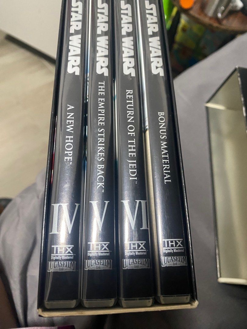 Star Wars Trilogy Collection DVDs (Category: CDs & DVDs) located in Dasmarinas. Submitted by corruptdot (Listing ID 1376242440, Image 2). Description: .