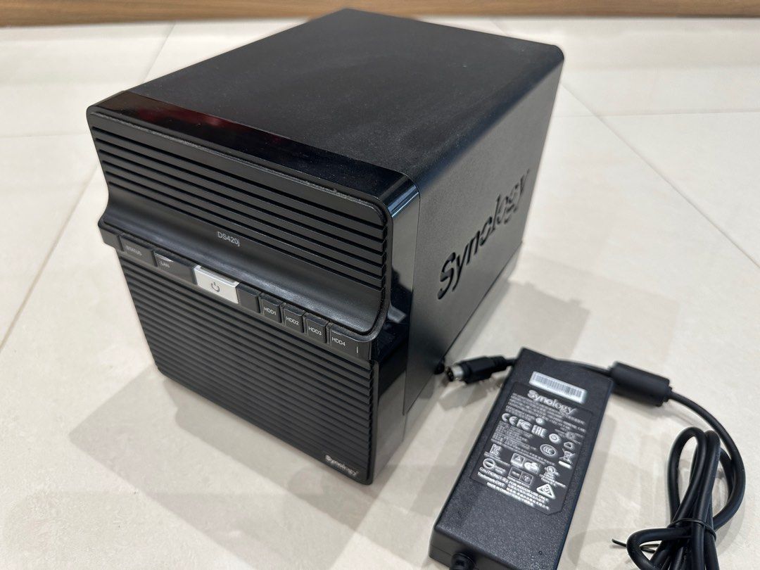 Synology NAS DS420J (Category: Office & Business Technology) located in Singapore. Submitted by kl9888 (Listing ID 1376292460, Image 1). Description: Synology NAS DS420J Sold without HDD.
