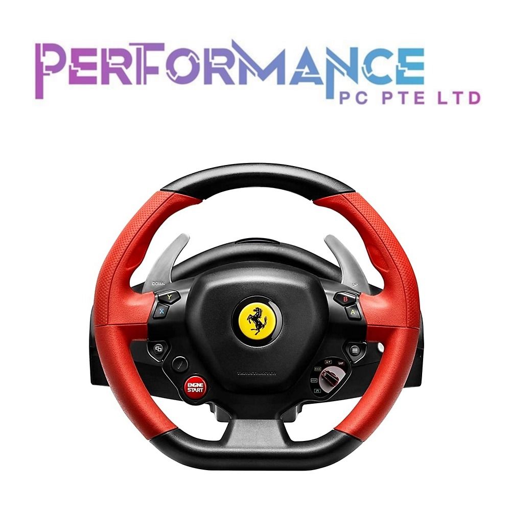 THRUSTMASTER FERRARI 458 SPIDER RACING WHEEL FOR XBOX 1 (1 YEARS WARRANTY BY BAN LEONG TECHNOLOGIES PTE LTD)628630855587851123