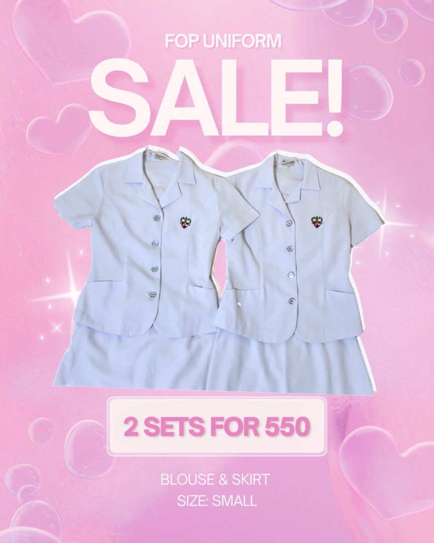 [TAKE ALL] UST FOP Uniform Small, Women's Fashion, Dresses & Sets, Sets ...