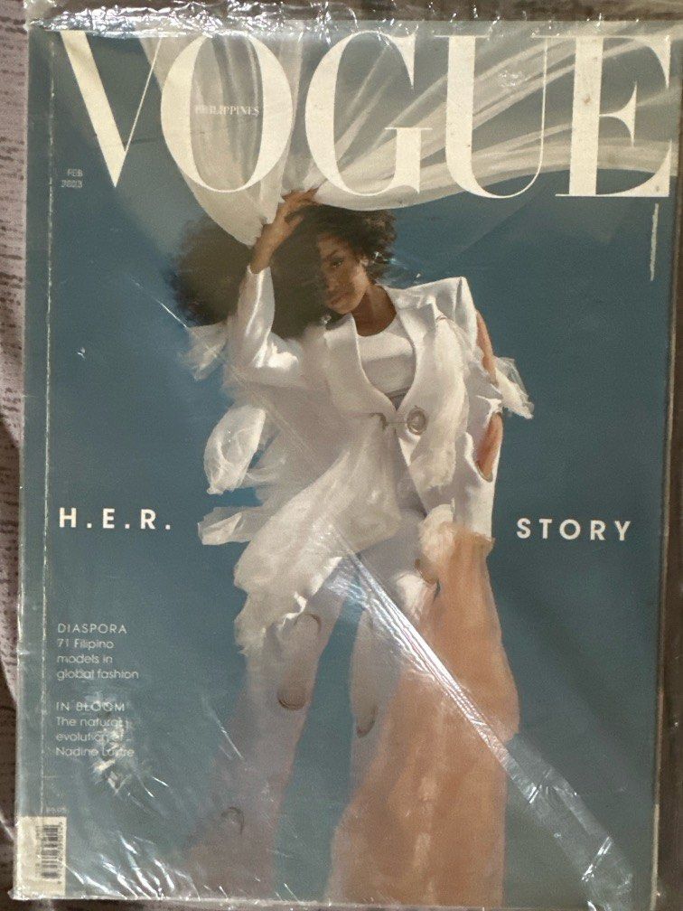Vogue Philippines (Category: Magazines) located in Cavite. Submitted by dearreaderph (Listing ID 1376224234, Image 2). Description: Good condition. Some flaws and creases. September Maiden issue- 300 October 2022- 200 February 2023-200.