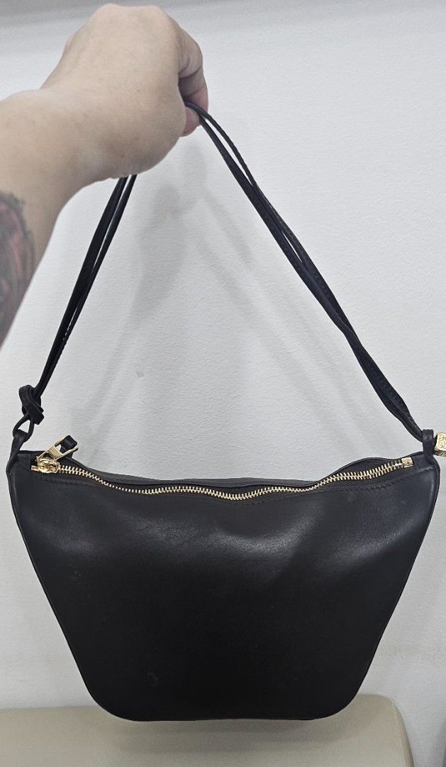 LOEWE (Category: Luxury Bags & Wallets) located in Pasig City. Submitted by vkcz702 (Listing ID 1376359977, Image 2). Description: mini hammock hobo bag in brown color..