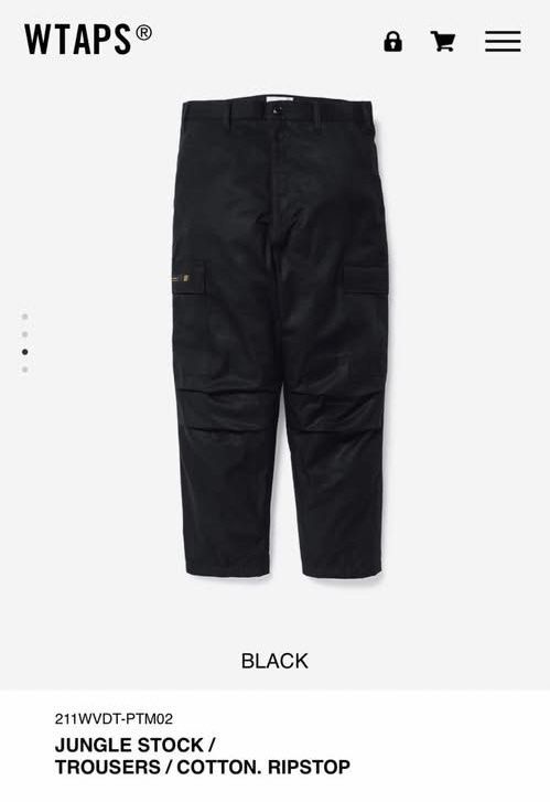 パンツ WTAPS 21SS JUNGLE STOCK TROUSERS 已售出】21SS WTAPS JUNGLE STOCK M, 他的時尚, 褲子, 卡其褲在