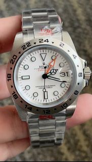 ❮定製❯惡搞皇冠大白橙   relax dial seiko mod   
  採用精工seiko NH34機械機芯
  40mm
  904L精鋼錶帶 
  藍寶石玻璃面
  附送精美錶盒/一字批/生耳批64211357759490110