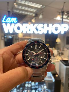 Carbon Fiber Dial Casio Edifice x Scuderia Toro Rosso Racing Solar Watch EFS-S520TR-1A64205288554371110