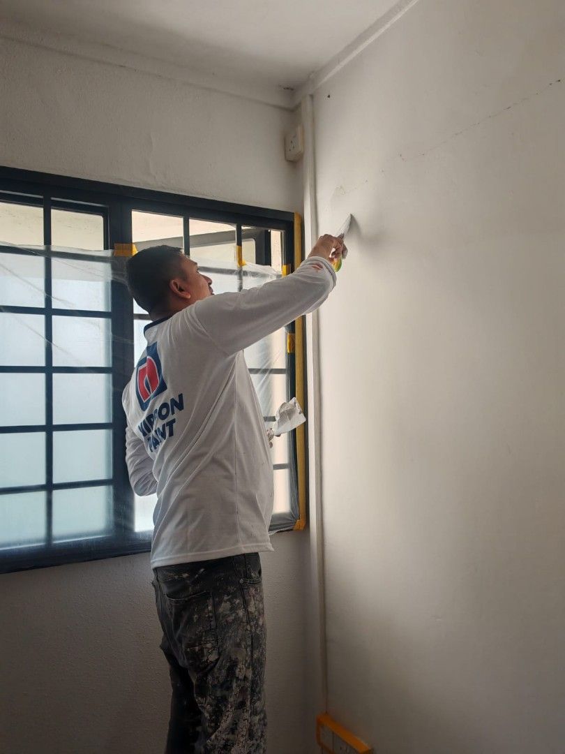 ☀ Sunday offer🙀Cheapest painter in Singapore. Hdb /bto/condo/maisonette /shop /commercial area.Nippon brand🥰 With best review ❤️62863094395395114