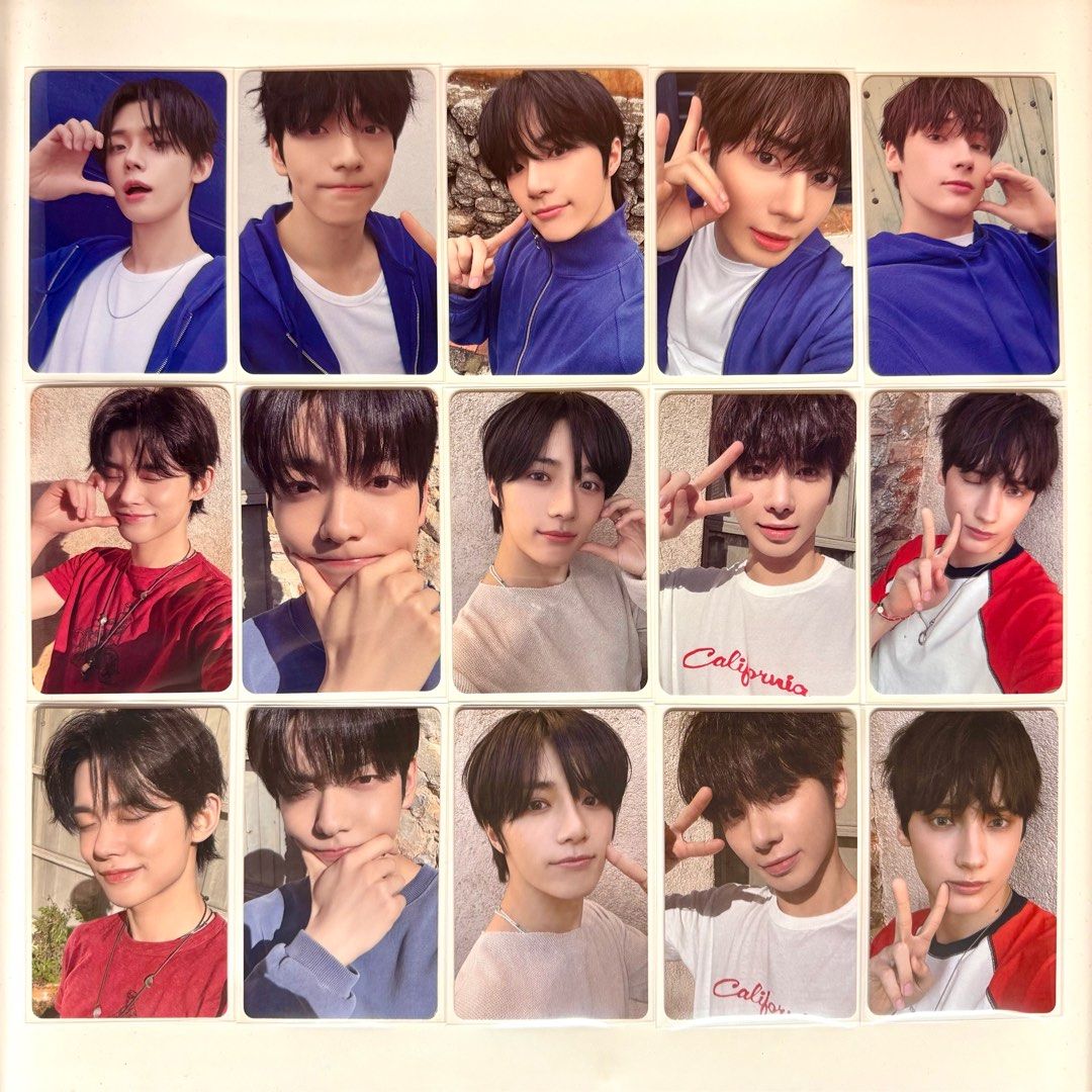 TXT Love Language global特典 ヨンジュン アグンパン