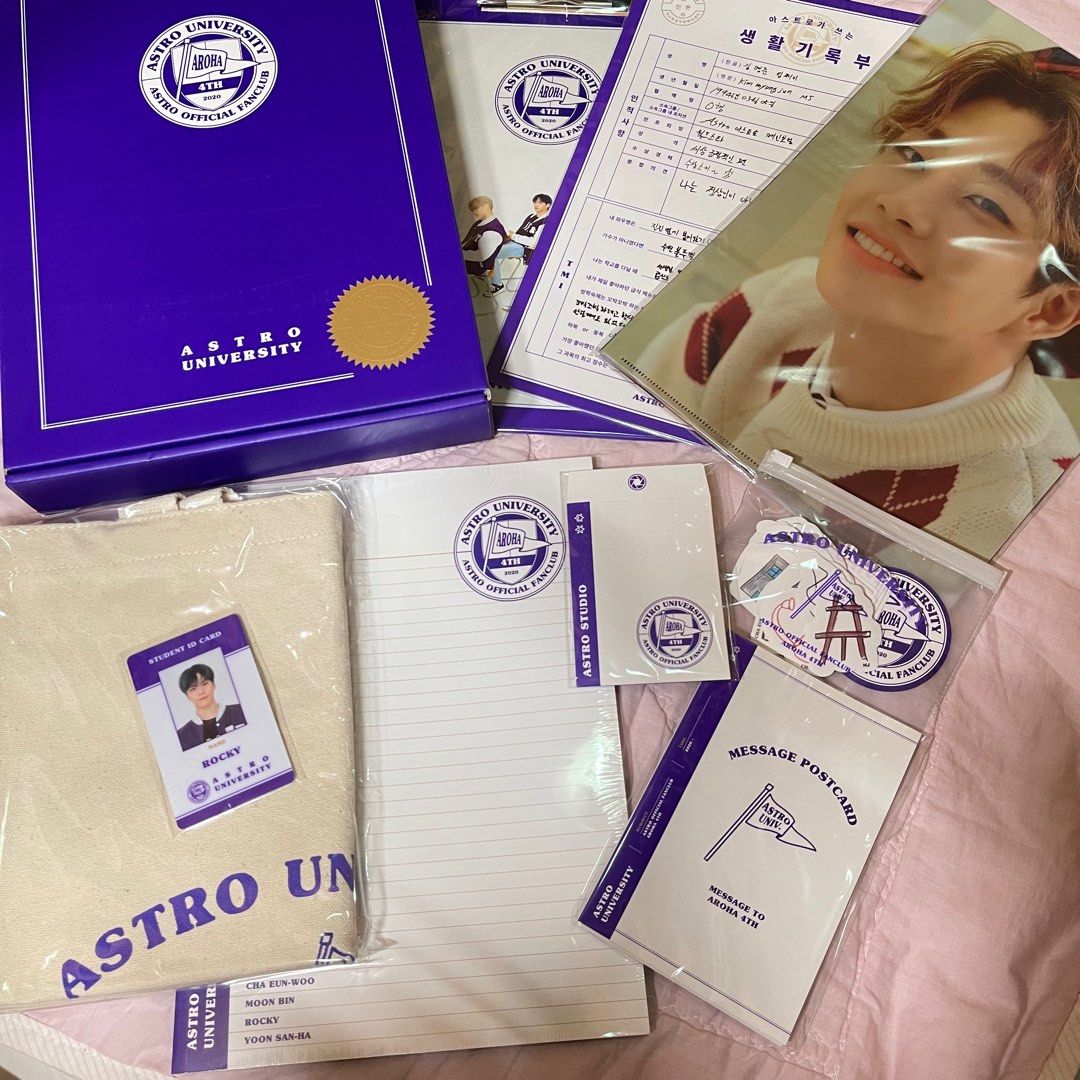 ASTRO AROHA 4期入会特典 ASTRO「AROHA 4期」韓国公式ファンクラブ入会 + 優秀会員 代行