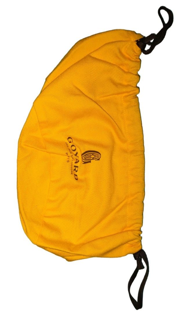 Authentic Goyard Dust bag (Category: Luxury Bags & Wallets) located in Quezon City. Submitted by qatarboi (Listing ID 1376592186, Image 1). Description: Height 13cm Width 25cm.